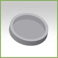 3D maatwerk rond voor uw vijver